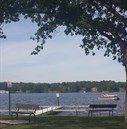 Boat off Sandy Beach