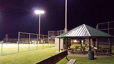 Pavilion at Night