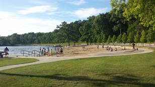 Beach with People