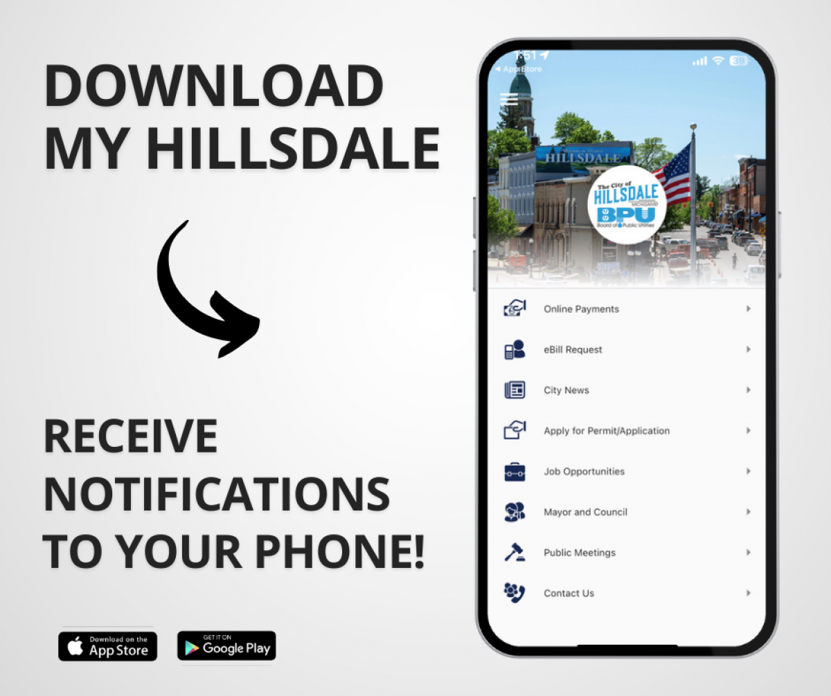 Download the MyHillsdale app today! Compatible with Android or iOS devices.