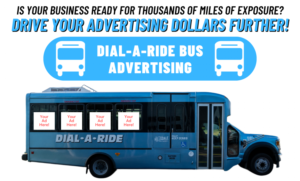 Dial-A-Ride Bus Advertising